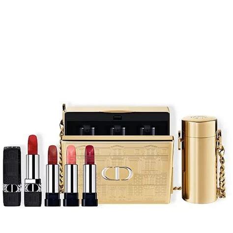 dior gold purse lipstick|christian Dior lipstick bag.